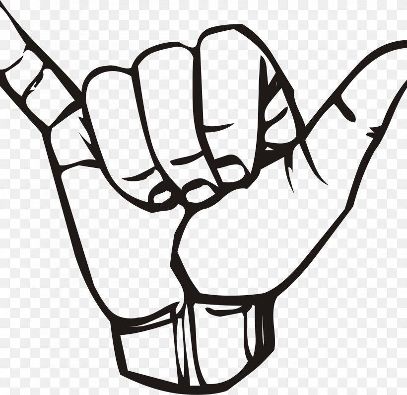 Shaka Sign American Sign Language I, PNG, 2400x2329px, Shaka Sign, American Sign Language, Artwork, Black And White, Branch Download Free