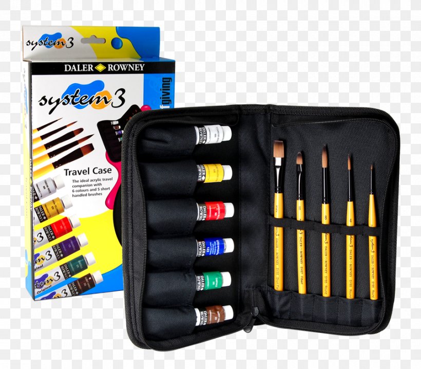 Acrylic Paint Daler-Rowney Painting Drawing, PNG, 900x789px, Acrylic Paint, Art, Box, Brush, Dalerrowney Download Free