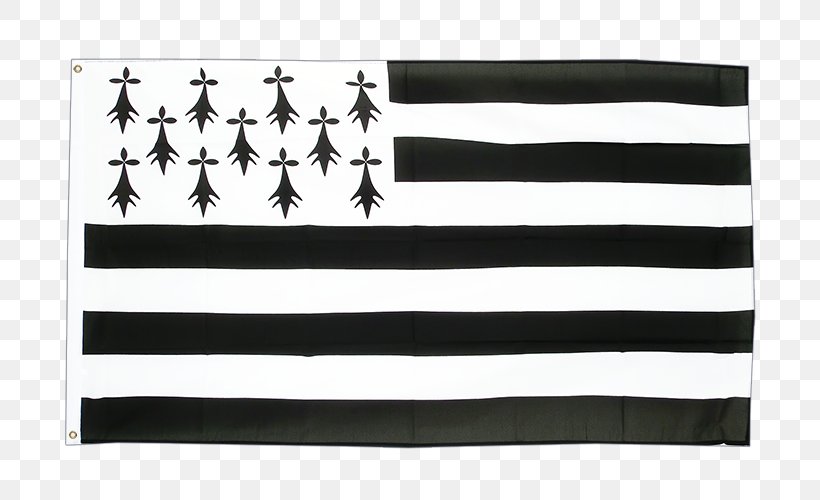 Flag Of Brittany Kroaz Du Breton, PNG, 750x500px, Brittany, Black, Black And White, Breton, Fahne Download Free