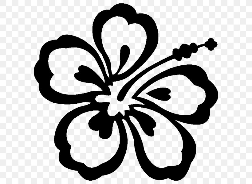 Flower Rosemallows Drawing Hawaiian Hibiscus Clip Art, PNG, 600x600px, Flower, Artwork, Black And White, Common Daisy, Drawing Download Free