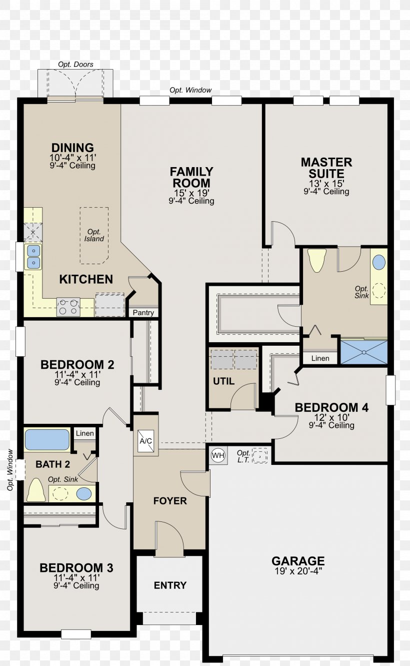 House Plan Floor Plan Real Estate, PNG, 2000x3248px, House, Area, Bathroom, Bedroom, Calatlantic Homes Download Free