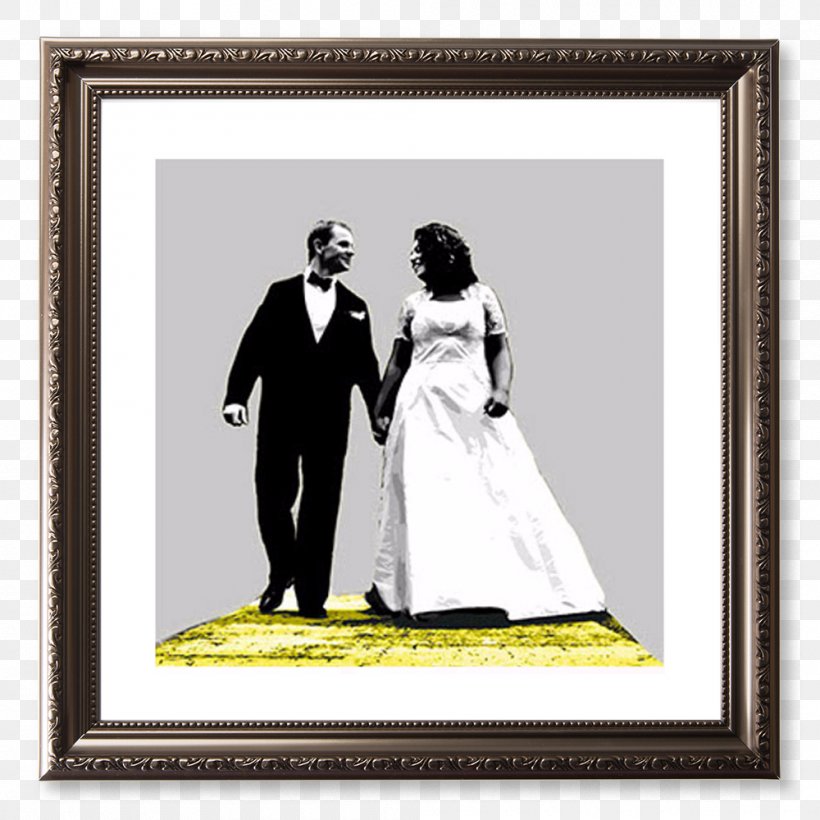 Picture Frames Wedding Marriage Work Of Art Image, PNG, 1000x1000px, Picture Frames, Artwork, Gentleman, Marriage, Picture Frame Download Free
