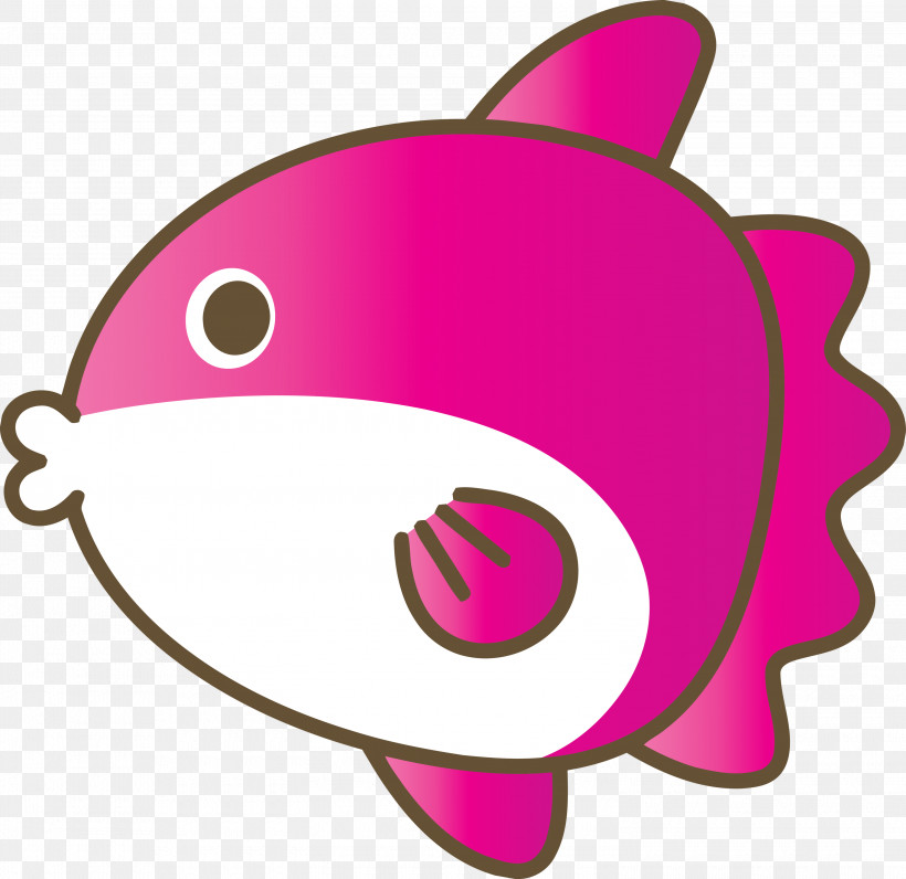 Pink Cartoon Mouth Smile Magenta, PNG, 3000x2915px, Baby Sunfish, Cartoon, Cartoon Sunfish, Magenta, Mouth Download Free