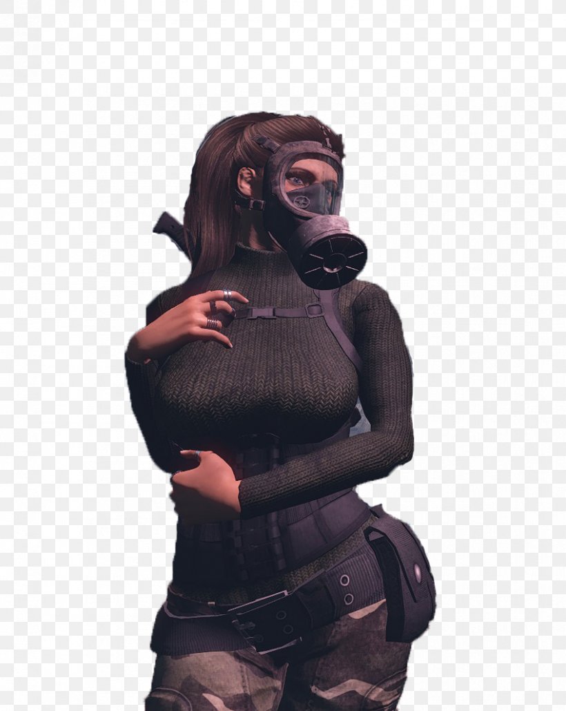 Video Game Gas Mask Gorilla, PNG, 849x1066px, Video Game, Armour, Author, Costume, Female Download Free