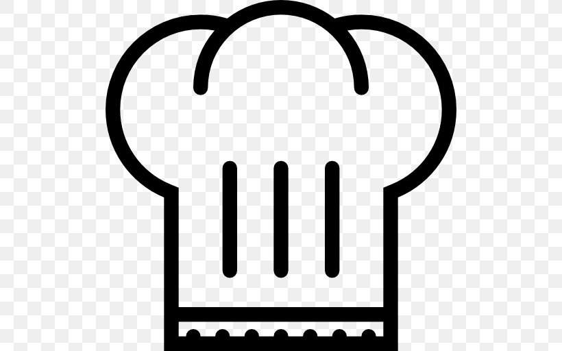 Chef's Uniform Computer Icons Hat Clip Art, PNG, 512x512px, Chef, Area, Black And White, Cap, Cook Download Free