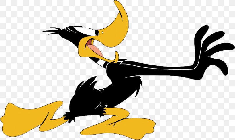 Daffy Duck Donald Duck Yosemite Sam Looney Tunes, PNG, 1024x610px, Duck, Animated Film, Art, Artwork, Beak Download Free