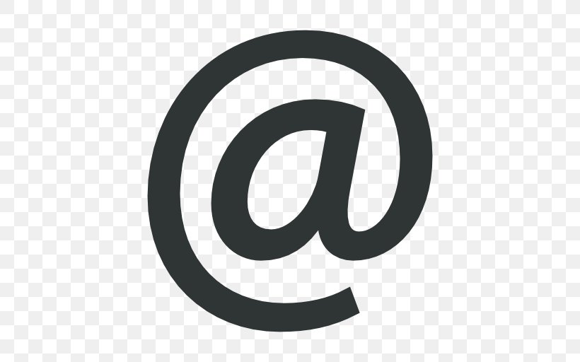 Email Vector Graphics Symbol At Sign, PNG, 512x512px, Email, At Sign, Bounce Address, Brand, Email Address Download Free