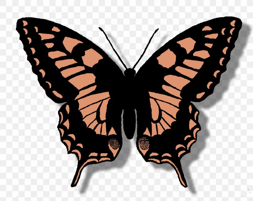 Monarch Butterfly Swallowtail Butterfly Clip Art, PNG, 1073x854px, Butterfly, Arthropod, Brush Footed Butterfly, Butterflies And Moths, Digital Scrapbooking Download Free