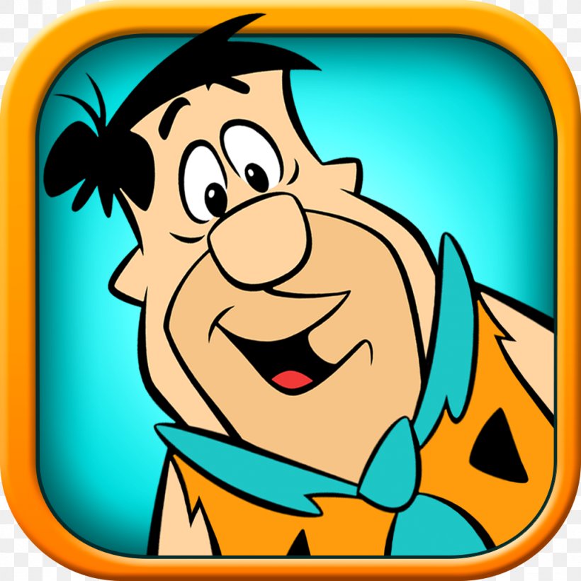Fred Flintstone Barney Rubble Bedrock App Store, PNG, 1024x1024px, Fred Flintstone, Android, App Store, Art, Artwork Download Free