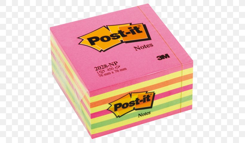 Post-it Note Paper Stationery Color Sticker, PNG, 640x480px, Postit Note, Bookmark, Box, Cardboard, Carton Download Free