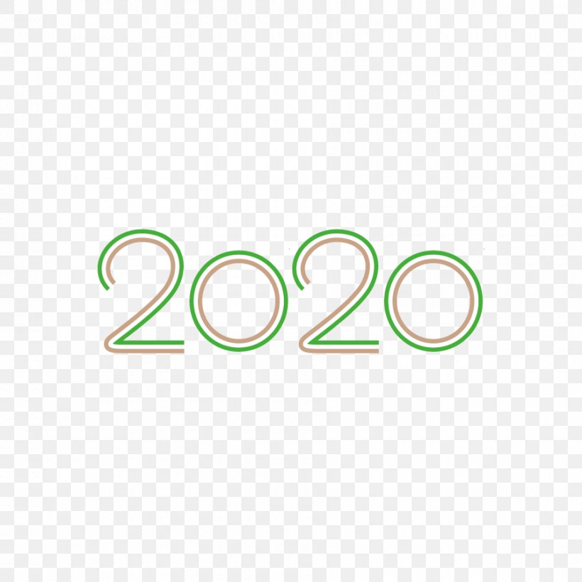2020 New Year Number, PNG, 900x900px, 2020, Green, Logo, New Year, Number Download Free