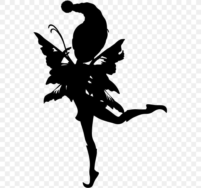 Fairy Silhouette Clip Art, PNG, 545x768px, Fairy, Art, Bird, Black And White, Fairy Tale Download Free
