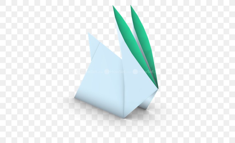 Paper Angle Origami 3-fold Square, PNG, 500x500px, Paper, Animal, Computer, Green, Microsoft Azure Download Free