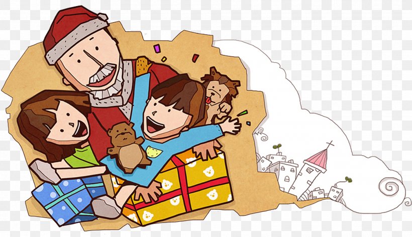 Santa Claus Christmas Gift Clip Art, PNG, 1825x1052px, Santa Claus, Area, Art, Child, Christmas Download Free