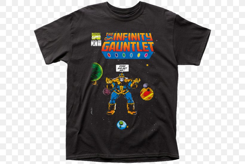 Thanos T-shirt The Infinity Gauntlet, PNG, 600x549px, Thanos, Active Shirt, Avengers, Avengers Infinity War, Black Download Free