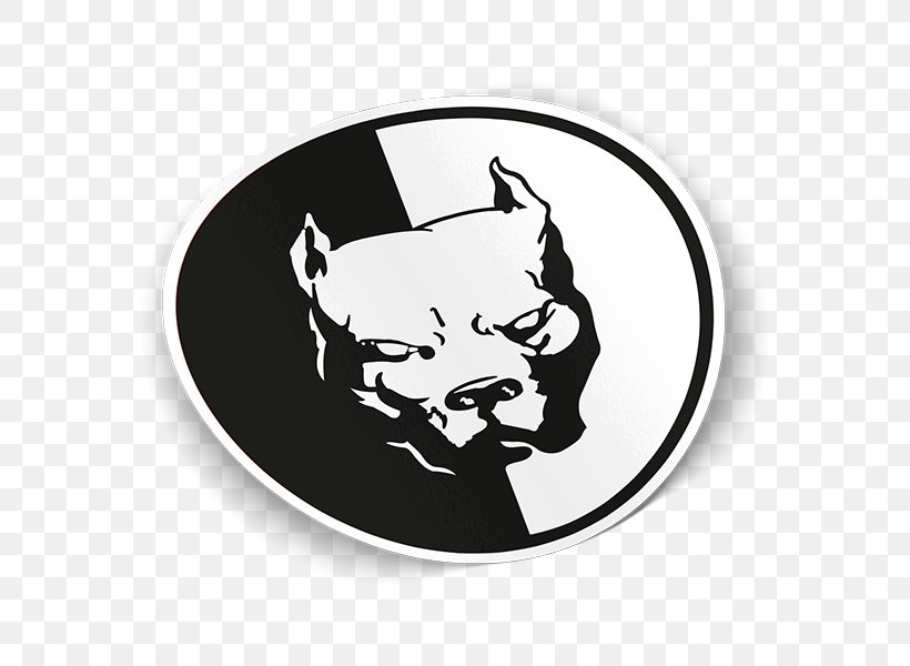 American Pit Bull Terrier American Staffordshire Terrier Sticker Наклейка, PNG, 600x600px, American Pit Bull Terrier, American Staffordshire Terrier, Black, Black And White, Brand Download Free