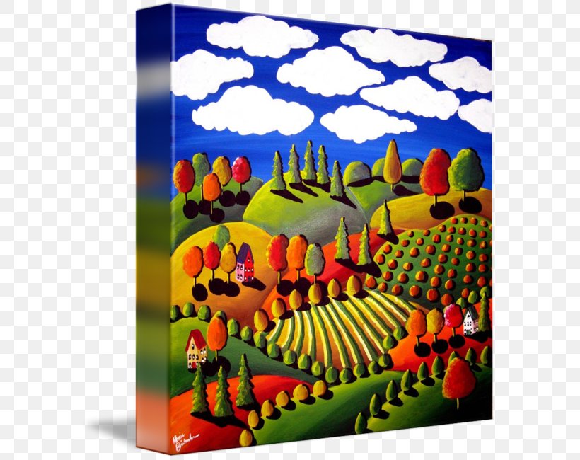 Gallery Wrap Art Canvas Flower, PNG, 589x650px, Gallery Wrap, Art, Autumn, Cafepress, Canvas Download Free