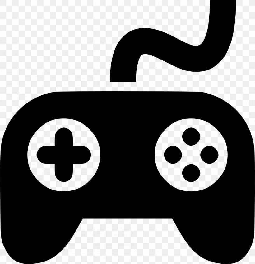 Video Games Game Controllers Vector Graphics Video Game Consoles Royalty-free, PNG, 948x980px, Video Games, Black And White, Game, Game Controllers, Royaltyfree Download Free