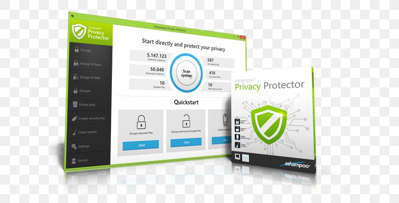 Computer Software Product Key Computer Security Ashampoo Privacy Software, PNG, 622x418px, Computer Software, Advertising, Antivirus Software, Ashampoo, Brand Download Free