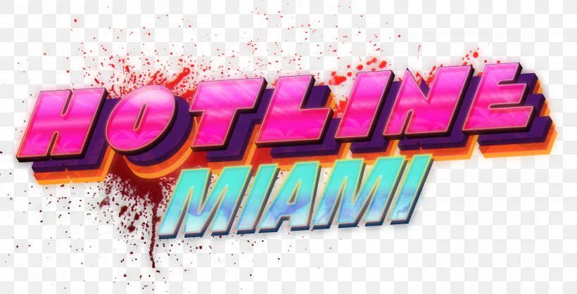Hotline Miami 2: Wrong Number Dennaton Games Video Games Logo, PNG, 2791x1423px, Hotline Miami, Art, Brand, Dennaton Games, Devolver Digital Download Free
