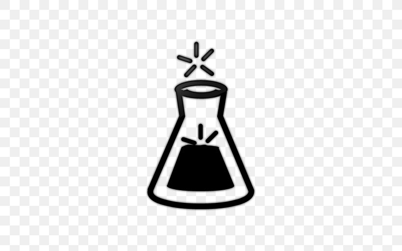 Laboratory Flasks Beaker Test Tubes Clip Art, PNG, 512x512px, Laboratory Flasks, Beaker, Bell, Black And White, Chemistry Download Free