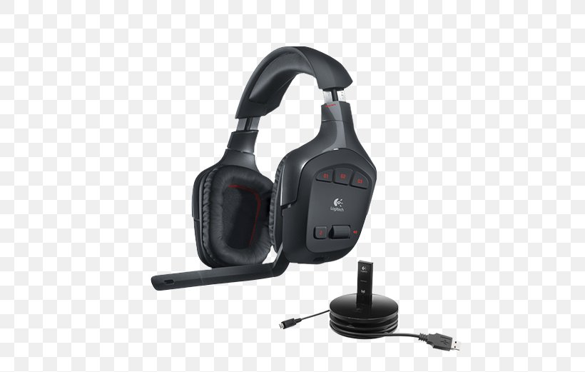 Microphone Logitech G930 Headset Headphones, PNG, 521x521px, 71 Surround Sound, Microphone, Audio, Audio Equipment, Dolby Headphone Download Free