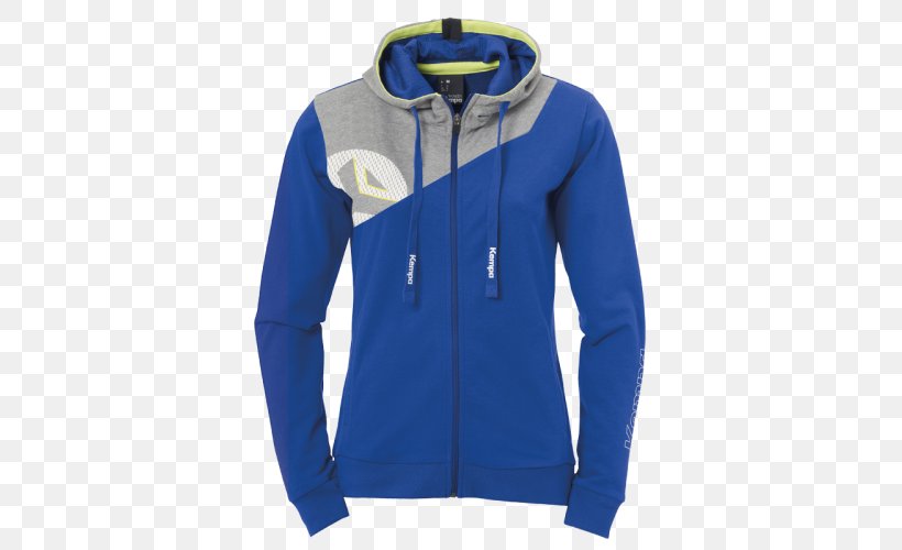 Kempa Core 2.0 Hoodie Kempa Core 2.0 Hoodie, PNG, 505x500px, Hoodie, Blue, Cobalt Blue, Electric Blue, Handball Download Free