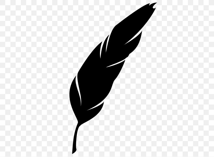 Leaf Silhouette, PNG, 612x601px, Feather, Beak, Bird, Black, Blackandwhite Download Free