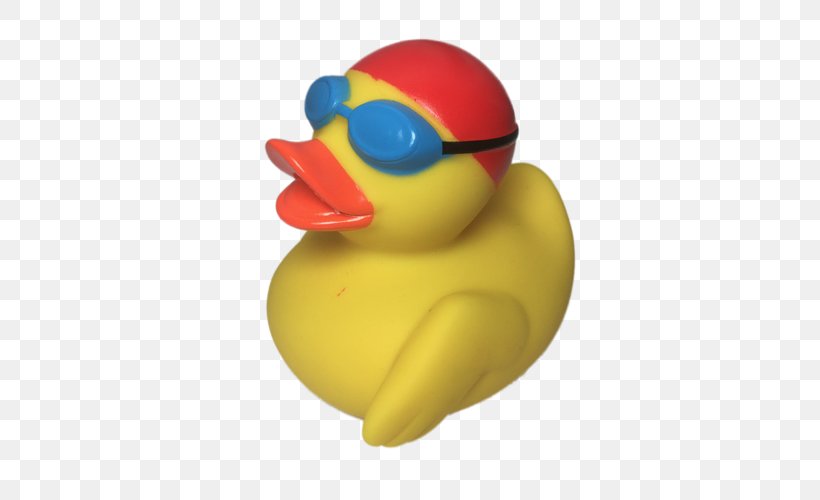 Rubber Duck Yellow Toy Swimming, PNG, 500x500px, Duck, Beak, Bird, Ducks Geese And Swans, Ducks In The Window Download Free