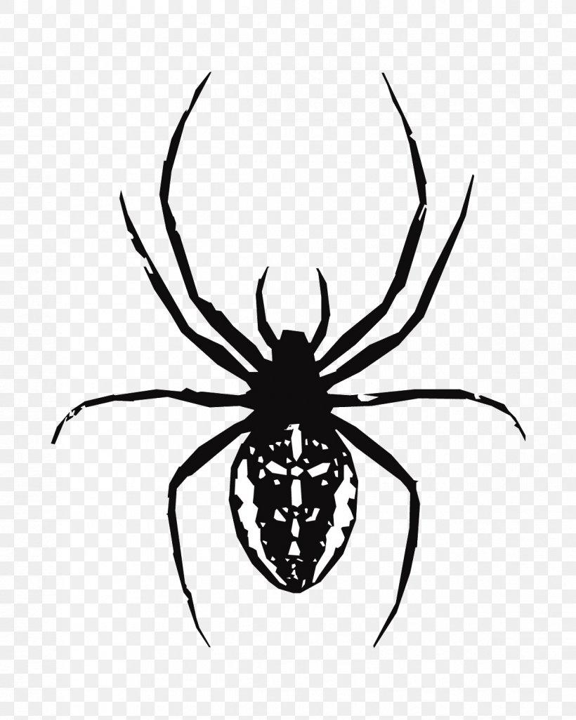 Spider Web Southern Black Widow Clip Art, PNG, 1198x1500px, Spider, Arachnid, Art, Arthropod, Black And White Download Free