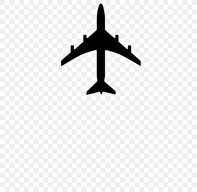 Airplane Silhouette Clip Art, PNG, 566x800px, Airplane, Aircraft, Airliner, Black And White, Drawing Download Free
