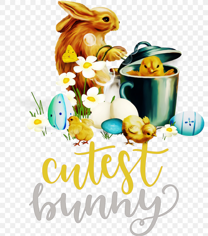 Cutest Bunny Happy Easter Easter Day, PNG, 2640x3000px, Cutest Bunny, Drawing, Easter Day, Happy Easter, Logo Download Free