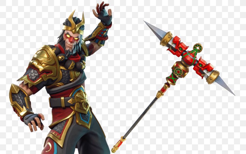 Fortnite Battle Royale Sun Wukong PlayerUnknown's Battlegrounds Battle Royale Game, PNG, 779x512px, Fortnite, Action Figure, Battle Royale Game, Brawlhalla, Character Download Free