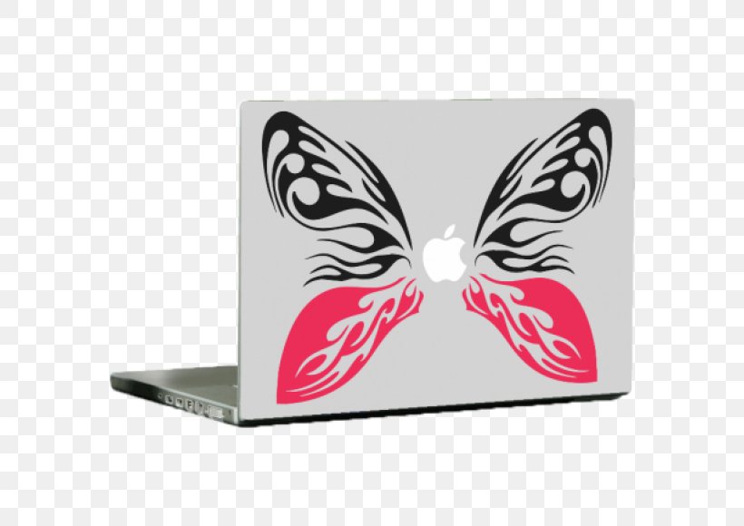 Laptop Sticker Design, PNG, 580x580px, Laptop, Butterfly, Insect, Invertebrate, Moths And Butterflies Download Free