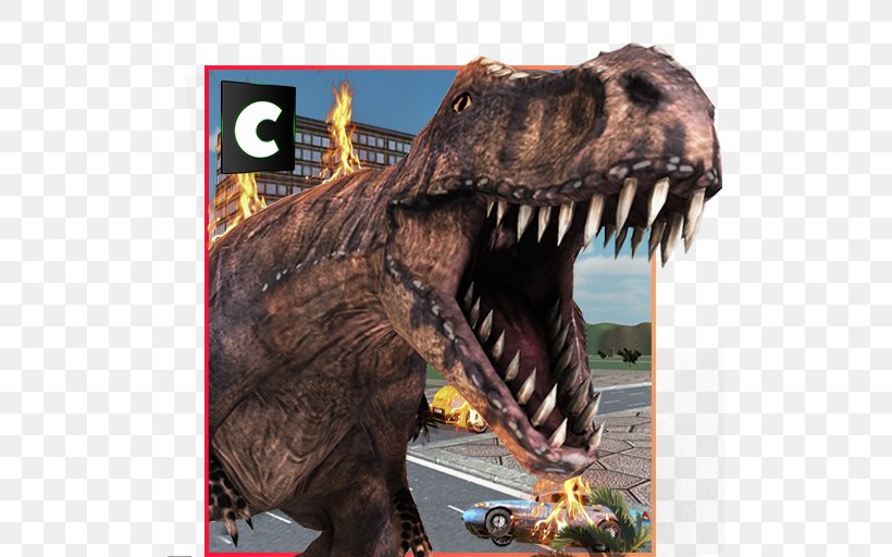 Tyrannosaurus Dinosaur World 2017 Best Game Age Of Jurassic Dino In City-Dinosaur N Police, PNG, 512x512px, Tyrannosaurus, Age Of Jurassic, Android, Best Game, Dinosaur Download Free