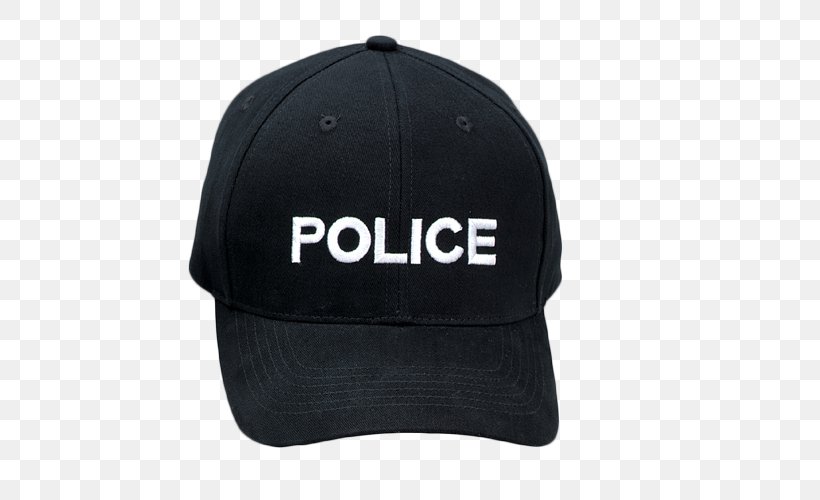 Baseball Cap Hat Police, PNG, 500x500px, Baseball Cap, Baseball, Black, Brand, Cap Download Free