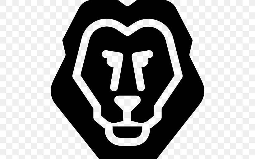 Lion Clip Art, PNG, 512x512px, Lion, Animal, Black And White, Head, Lion Head Symbol Of Singapore Download Free