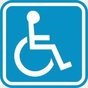 Wheelchair - Disability Disabled Parking Permit International Symbol Of Access Americans With Disabilities Act Of 1990 ADA Signs PNG