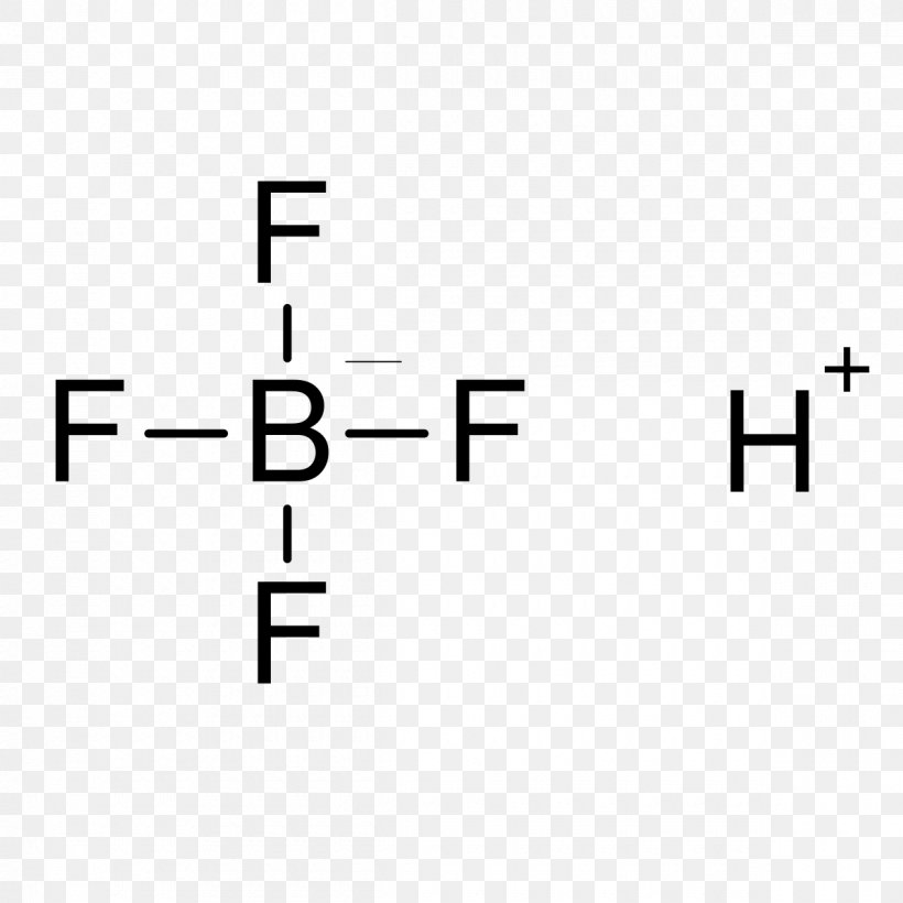 Fluoroboric Acid Tetrafluoroborate Boron Trifluoride, PNG, 1200x1200px, Fluoroboric Acid, Acid, Acid Strength, Area, Black Download Free