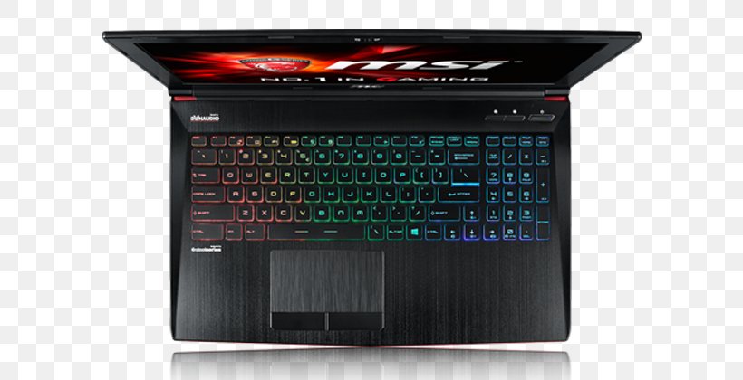 Laptop Intel Core I7 MSI GE62 Apache Pro, PNG, 600x420px, Laptop, Central Processing Unit, Computer, Computer Accessory, Computer Hardware Download Free