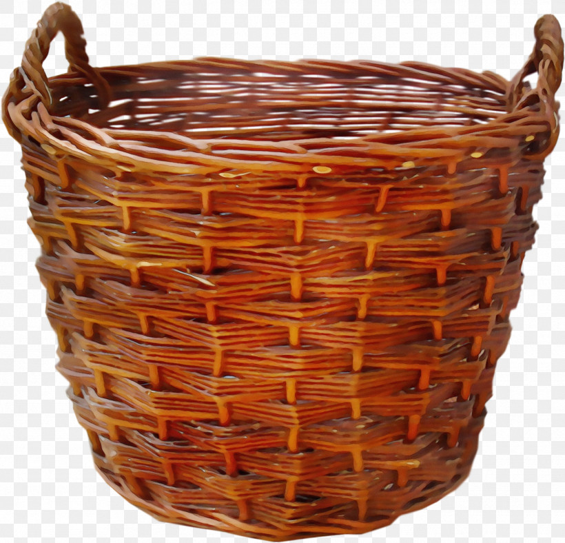 Storage Basket Wicker Basket Bicycle Accessory Hamper, PNG, 1345x1294px, Watercolor, Basket, Bicycle Accessory, Gift Basket, Hamper Download Free