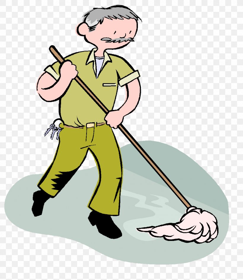 Janitor Cleaner Mop Clip Art, PNG, 1119x1289px, Janitor, Baseball Equipment, Boy, Broom, Child Download Free