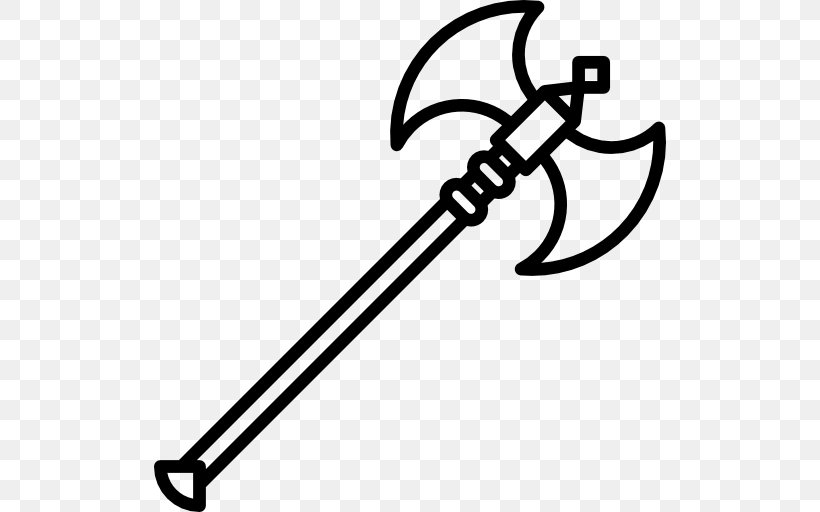 Axe Weapon Clip Art, PNG, 512x512px, Axe, Battle Axe, Black And White, Cold Weapon, Firearms License Download Free