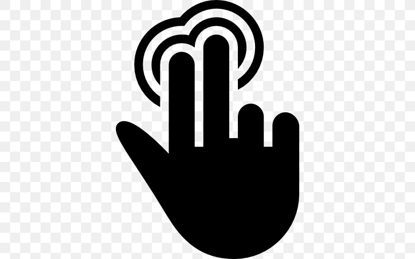 Fingers Vector, PNG, 512x512px, Symbol, Black And White, Brand, Digit, Finger Download Free