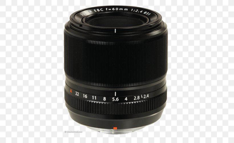 Fujinon XF 60mm F/2.4 R Macro Fujifilm X-mount Camera Lens, PNG, 500x500px, Fujifilm, Camera, Camera Accessory, Camera Lens, Cameras Optics Download Free