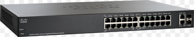 Network Switch Gigabit Ethernet Cisco Catalyst Power Over Ethernet Cisco Systems, PNG, 2846x545px, Network Switch, Audio, Audio Equipment, Audio Receiver, Bonjour Download Free