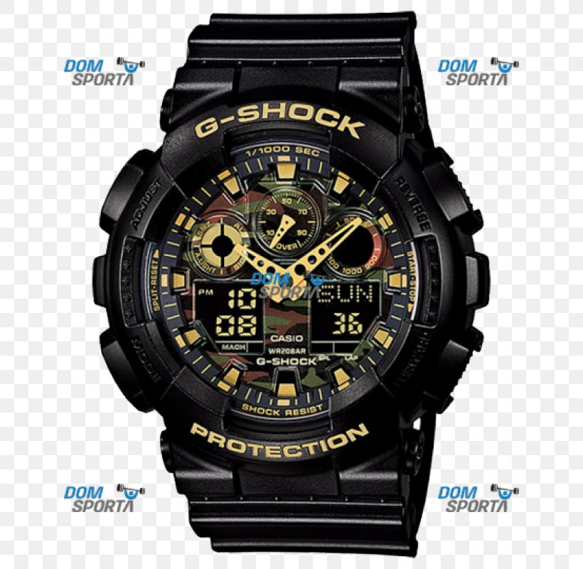 Watch G-Shock GA100 Casio G-Shock Frogman, PNG, 800x800px, Watch, Brand, Camouflage, Casio, Casio Gshock Frogman Download Free