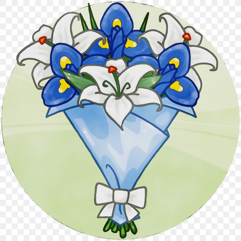 Blue Iris Flower, PNG, 1024x1024px, Watercolor, Blue, Blue Rose, Bouquet, Cobalt Blue Download Free