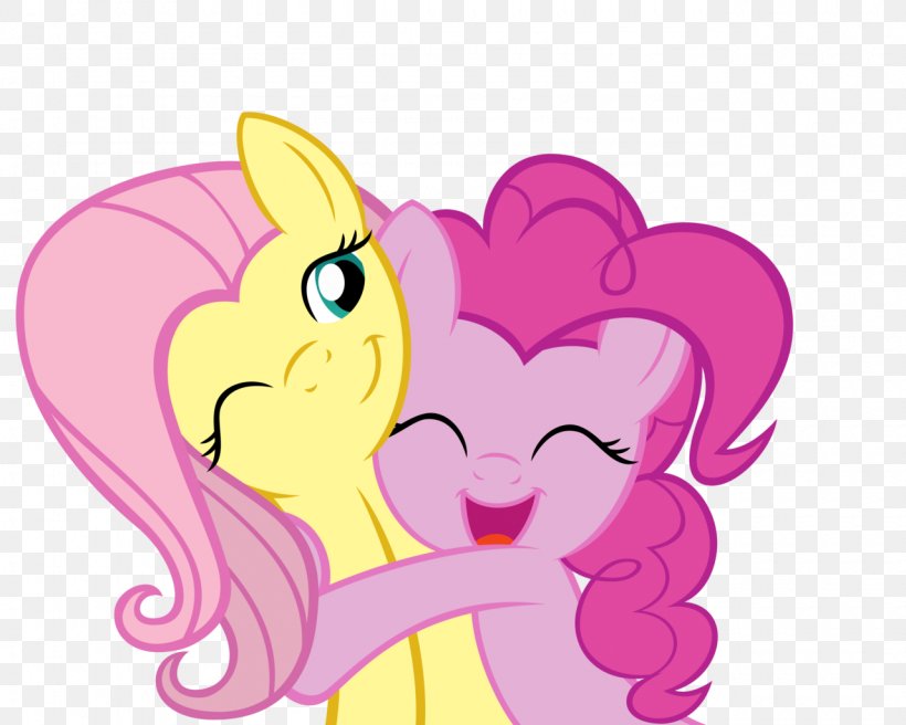Pinkie Pie Fluttershy Pony Rainbow Dash Twilight Sparkle, PNG, 1280x1024px, Watercolor, Cartoon, Flower, Frame, Heart Download Free