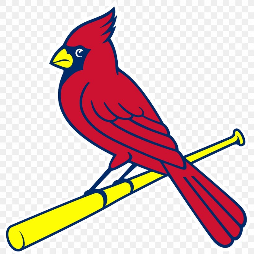 St. Louis Cardinals MLB Decal Logo, PNG, 900x900px, St Louis Cardinals, Baseball, Beak, Bird, Decal Download Free